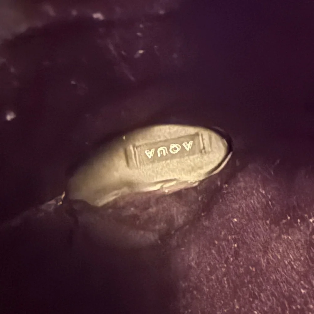 Aqua Riley NWT Sz 8.5M Elegant Black Leather Knee-High Boots (SH141) - Picture 13 of 14